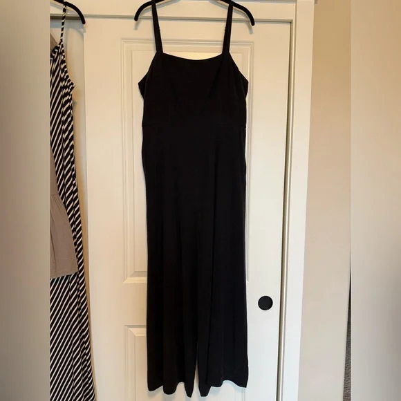 Madewell Black Strappy Jumpsuit - Picture 4 of 10